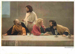 Art - Peinture Religieuse - Abendmahlszene - Offizielle Postkarte Der Passionsspiele - Oberammergau 1930 - CPM - Voir Sc - Gemälde, Glasmalereien & Statuen