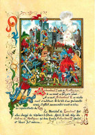 Art - Peinture Histoire - La Dordogne Du Moyen-Age - Montignac - CPM - Carte Neuve - Voir Scans Recto-Verso - Geschichte