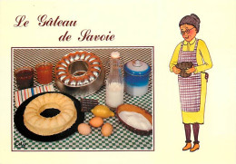 Recettes De Cuisine - Gateau De Savoie - Carte Neuve - Gastronomie - CPM - Voir Scans Recto-Verso - Recepten (kook)