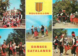 Folklore - Danses - Roussilon - Pays Catalan - Danses Catalanes - Groupe De St Laurent De Cerdans - Multivues - CPM - Vo - Dans