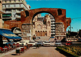 Automobiles - Grèce - Thessaloniki - Arc De Galerius - Eglise Sainte Marie - Carte Neuve - CPM - Voir Scans Recto-Verso - PKW