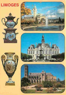 87 - Limoges - Multivues - Porcelaine De Limoges - CPM - Voir Scans Recto-Verso - Limoges