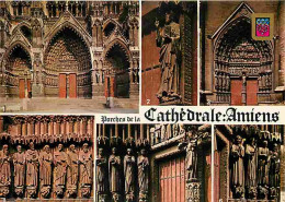 80 - Amiens - La Cathédrale Notre Dame - Multivues - Carte Neuve - CPM - Voir Scans Recto-Verso - Amiens