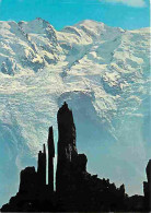 74 - Chamonix - Mont-Blanc - Les Lances De Plan-Praz - Le Mont-Blanc - Le Mont Maudit - Le Glacier Des Bossons - Flamme  - Chamonix-Mont-Blanc