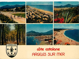 66 - Argelès Sur Mer - Multivues - Blasons - CPM - Voir Scans Recto-Verso - Argeles Sur Mer