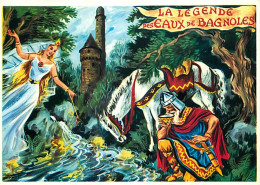 61 - Bagnoles De L'Orne - La Légende Des Eaux De Bagnoles - Illustration - Chevaux - CPM - Voir Scans Recto-Verso - Bagnoles De L'Orne