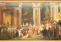 Art - Peinture - Jacques-Louis David - Le Sacre - Histoire - Carte Neuve - CPM - Voir Scans Recto-Verso - Peintures & Tableaux