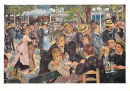 Art - Peinture - Pierre Auguste Renoir - Le Moulin De La Galette - CPM - Voir Scans Recto-Verso - Peintures & Tableaux