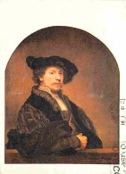 Art - Peinture - Rembrandt Van Rijn - Self Portrait - CPM - Voir Scans Recto-Verso - Peintures & Tableaux