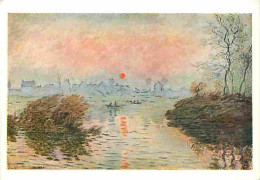 Art - Peinture - Claude Monet - Paysage - CPM - Voir Scans Recto-Verso - Peintures & Tableaux