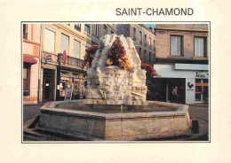 42 - Saint Chamond - Fontaine Le Saut Du Gier - Bar Tabac - CPM - Voir Scans Recto-Verso - Saint Chamond