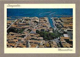 34 - Marseillan Plage - Marseillan Village - Les Ports - Vue Aérienne - CPM - Carte Neuve - Voir Scans Recto-Verso - Marseillan