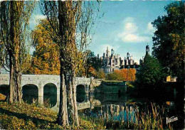 41 - Chambord - En Automne Le Pont Sur Le Cosson Et Le Château - CPM - Voir Scans Recto-Verso - Chambord