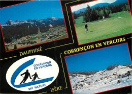38 - Corrençon En Vercors - Multivues - Golf - Blasons - Carte Neuve - CPM - Voir Scans Recto-Verso - Other & Unclassified