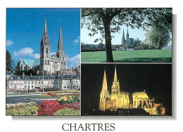 28 - Chartres - Cathédrale Notre Dame - Multivues - CPM - Voir Scans Recto-Verso - Chartres