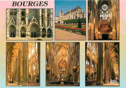 18 - Bourges - La Cathédrale Saint Etienne - Multivues - CPM - Voir Scans Recto-Verso - Bourges