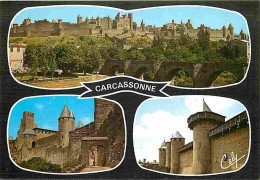 11 - Carcassonne - La Cité Médiévale - Multivues - CPM - Voir Scans Recto-Verso - Carcassonne