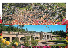 04 - Gréoux Les Bains - Multivues - Fleurs - CPM - Voir Scans Recto-Verso - Gréoux-les-Bains