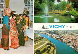 03 - Vichy - Multivues - Folklore - Flamme Postale - CPM - Voir Scans Recto-Verso - Vichy