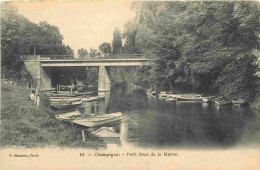 94 - Champigny Sur Marne - Petit Bras De La Marne - CPA - Voir Scans Recto-Verso - Champigny Sur Marne