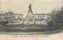 69 - Lyon - Place Carnot - Monument De La République - CPA - Voir Scans Recto-Verso - Sonstige & Ohne Zuordnung