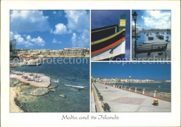 71821168 Malta Promenade Boot Strand  - Malte