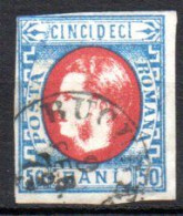 Roumanie:: Yvert N° 25° - 1858-1880 Moldavia & Principality