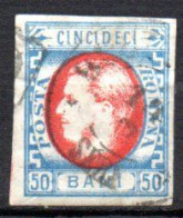 Roumanie:: Yvert N° 25° - 1858-1880 Moldavie & Principauté