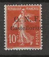 1920 MH Castellorizo 28 - Unused Stamps