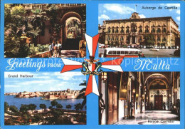 71821092 Valletta Grand Harbour Palace Corridor Auberge Castille  Valletta - Malta