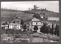 SOTTO IL MONTE - BERGAMO - 1959 - CHIESA PARROCCHIALE E LA TORRE - Bergamo