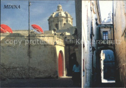 71821037 Mdina Malta Kirche Strassenansicht Malta - Malte