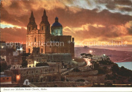 71821009 Mellieha Sunset Parish Church  Mellieha - Malta