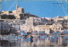 71821002 Gozo Malta Mgar Harbour Boote Gozo Malta - Malta