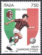 1996 Italia 2271 Milan Campione  Mnh** - 1991-00: Nieuw/plakker