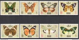 1968 Dubai, SG N. 277/84 - Farfalle - MNH** - Andere-Azië