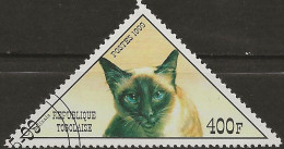 Togo N°1688AS (ref.2) - Hauskatzen