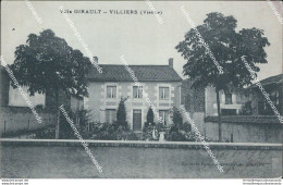 Cf477 Cartolina Villa Girault Villiers Vienne Francia France - Sonstige & Ohne Zuordnung