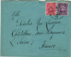 BOLIVIA 1928  LETTER SENT TO CHATILLON - Bolivie