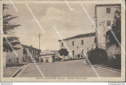 Bf683 Cartolina Montemaggiore Palazzo Municipale Provincia Di Pesaro Marche - Pesaro