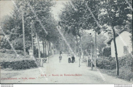 Cf479 Cartolina Dax Route De Tercis Le Bains 1908  Francia France - Altri & Non Classificati