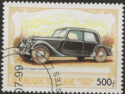 Togo N°1688BF (ref.2) - Coches