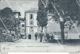 Bg779 Cartolina Lago Di Como Tremezzo  E Panorama Di Bellagio Lombardia 1906 - Como