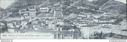 Bf710 Cartolina Doppia Gubbio  Provincia Di Perugia 1910 - Perugia