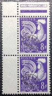 FRANCE Y&T PREO N°107**.Paire BdF. Type Coq Gaulois. Neuf** MNH - 1953-1960