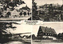 71820405 Frauenstein Sachsen Teilansichten Schloss Erzgebirge Handabzug Frauenst - Autres & Non Classés