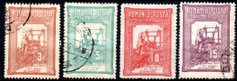 Roumanie:: Yvert N° 164/167° - Used Stamps