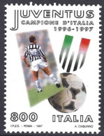 1997 Italia 2323 Juve Campione  Mnh** - 1991-00: Nieuw/plakker