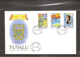 Tuvalu ( FDC De 1982 à Voir) - Tuvalu (fr. Elliceinseln)