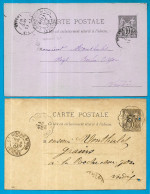 (Lot De 3) CPA (Entier Postal Commercial) LAURENCEAU 85 LE POIRE-sur-VIE à MONTHULET La Roche-sur-Yon Vendée - La Mothe Achard